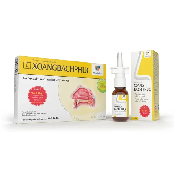 TPBVSK Viên Uống Xoang Bách Phục